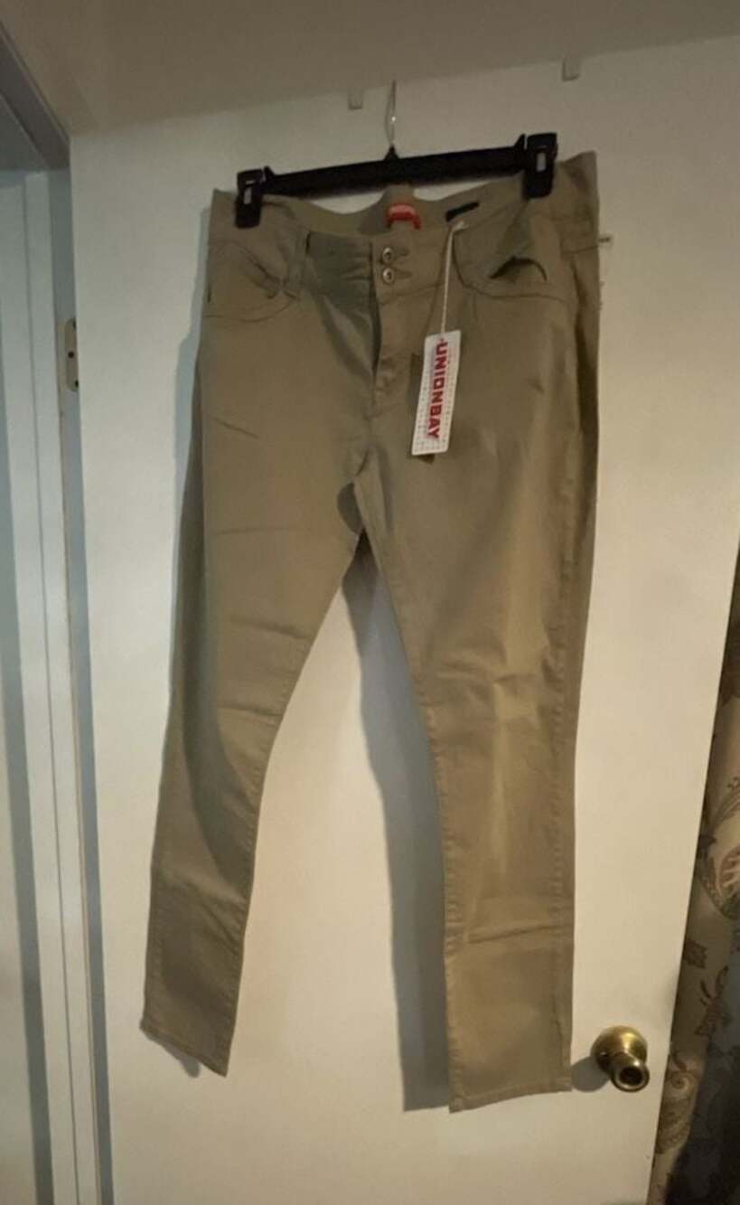 Unionbay Khaki Stretch Skinny Pants